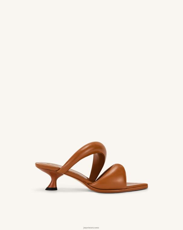 karmelowy brąz sara mule T06LV306 JW PEI muł