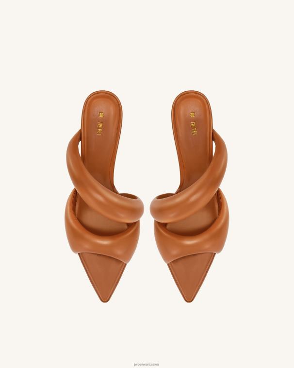 karmelowy brąz sara mule T06LV306 JW PEI muł