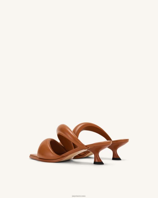 karmelowy brąz sara mule T06LV306 JW PEI muł