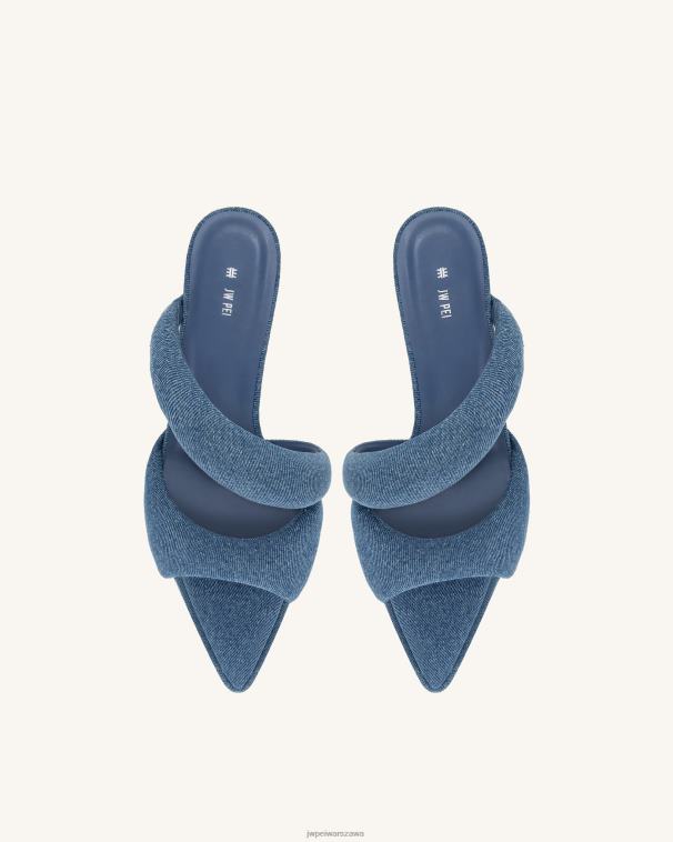 niebieski sara mule denim T06LV303 JW PEI muł