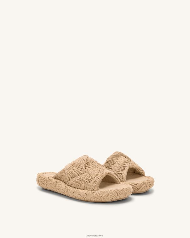 beżowy plecione sandały na platformie lilah T06LV342 JW PEI sandał