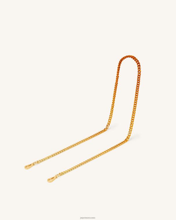 Pomarańczowy pasek z łańcuszkiem aria gradient T06LV275 JW PEI pasek