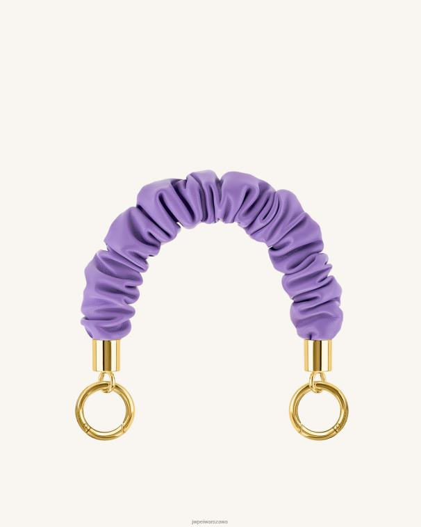 fioletowy pasek typu scrunchie T06LV272 JW PEI pasek