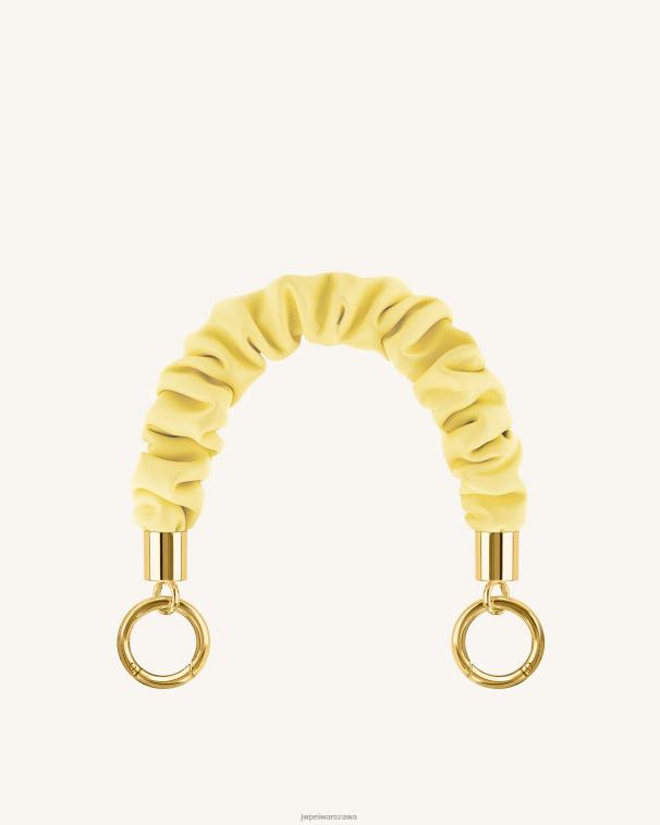 żółty pasek typu scrunchie T06LV274 JW PEI pasek