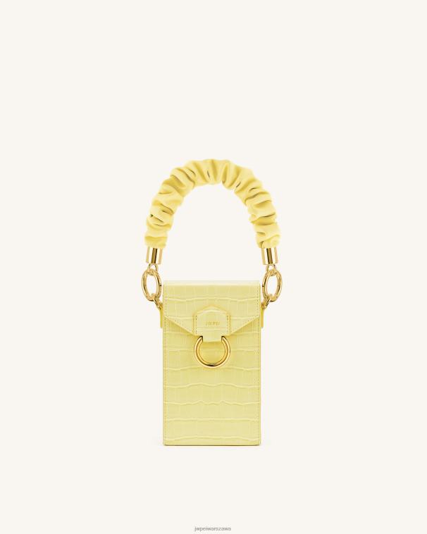 żółty pasek typu scrunchie T06LV274 JW PEI pasek