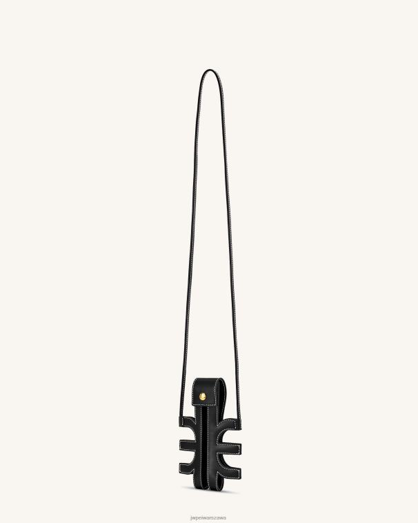 czarny Fei wycinana torba na telefon T06LV198 JW PEI torba na telefon