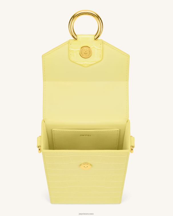jasnożółty krokodyl Etui na telefon Lola Gradient Chain T06LV193 JW PEI torba na telefon