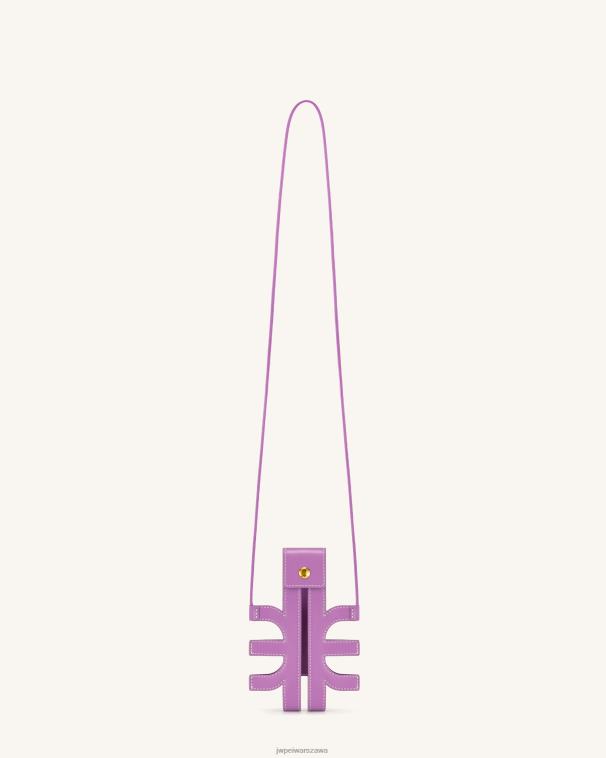 lawendowy fioletowy Fei wycinana torba na telefon T06LV196 JW PEI torba na telefon