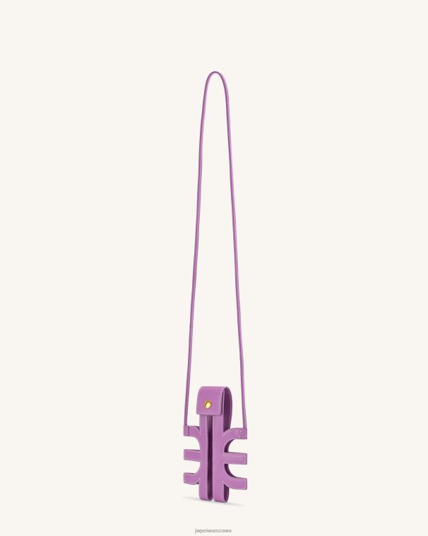 lawendowy fioletowy Fei wycinana torba na telefon T06LV196 JW PEI torba na telefon