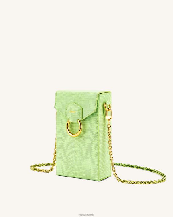 limonkowa jaszczurka Etui na telefon Lola Gradient Chain T06LV194 JW PEI torba na telefon