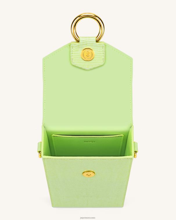 limonkowa jaszczurka Etui na telefon Lola Gradient Chain T06LV194 JW PEI torba na telefon