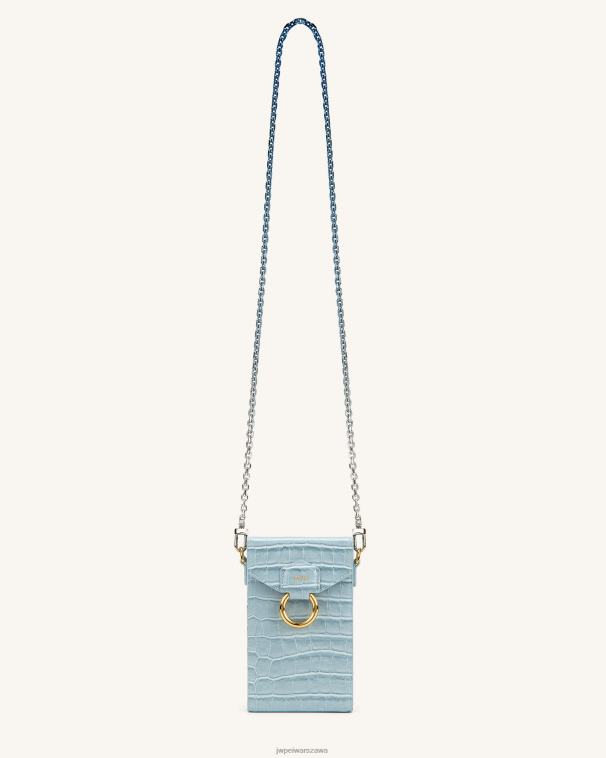 lodowy krokodyl Etui na telefon Lola Gradient Chain T06LV191 JW PEI torba na telefon