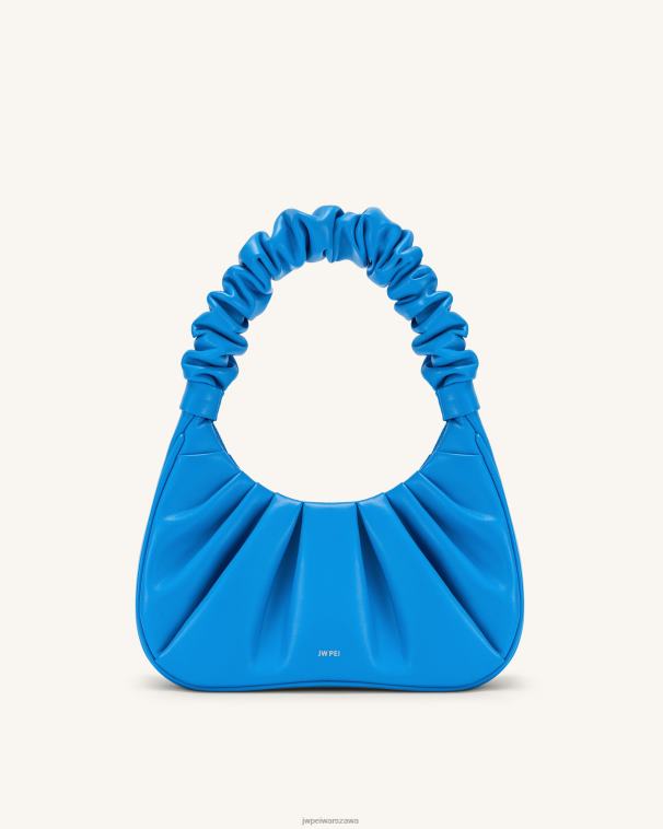błękitne jezioro gabbi ruched torebka hobo T06LV139 JW PEI torba na ramię