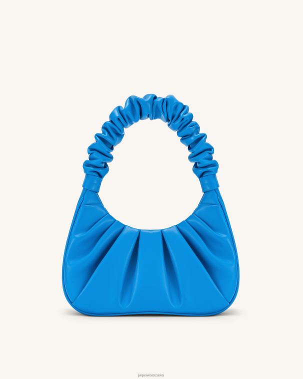 błękitne jezioro gabbi ruched torebka hobo T06LV139 JW PEI torba na ramię