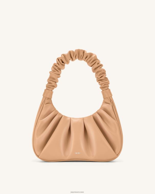 cukier trzcinowy gabbi ruched torebka hobo T06LV143 JW PEI torba na ramię