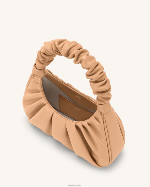 cukier trzcinowy gabbi ruched torebka hobo T06LV143 JW PEI torba na ramię