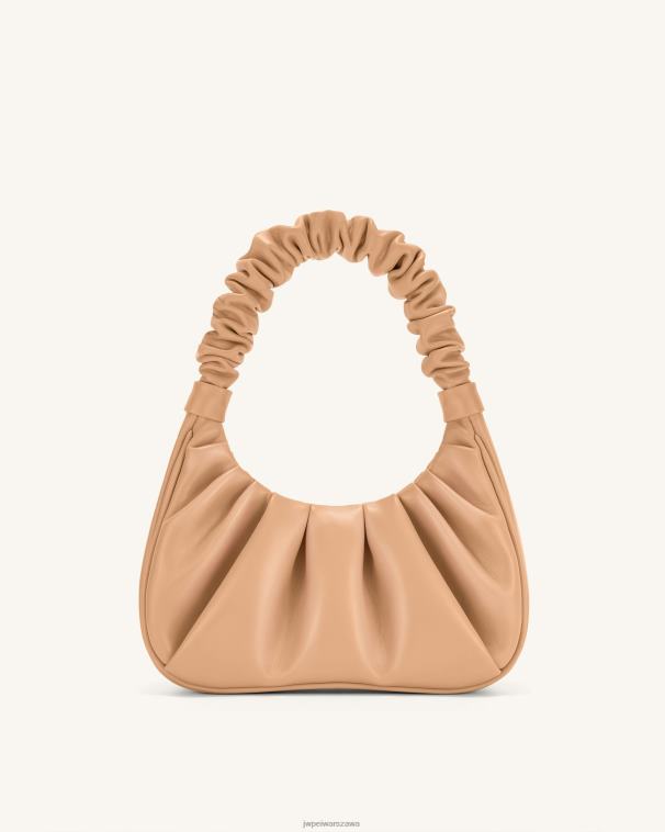 cukier trzcinowy gabbi ruched torebka hobo T06LV143 JW PEI torba na ramię