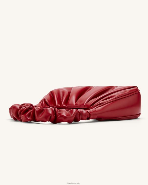 czerwony pieprz gabbi ruched torebka hobo T06LV84 JW PEI torba na ramię
