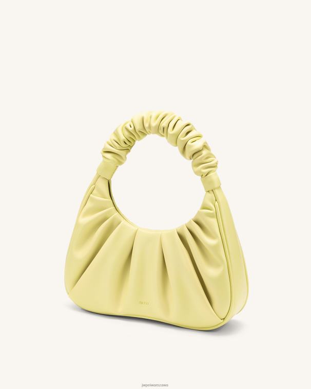 jasny zółty gabbi ruched torebka hobo T06LV70 JW PEI torba na ramię