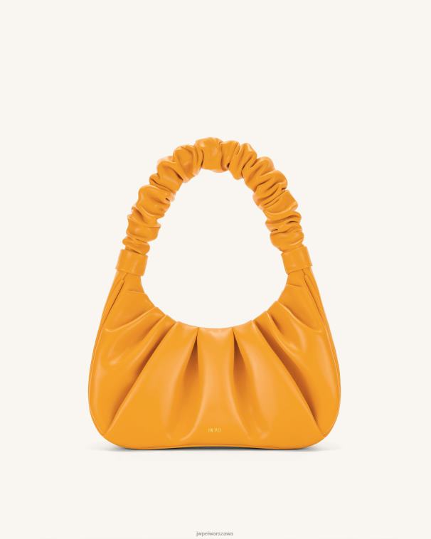 kandyzowana pomarańcza gabbi ruched torebka hobo T06LV141 JW PEI torba na ramię