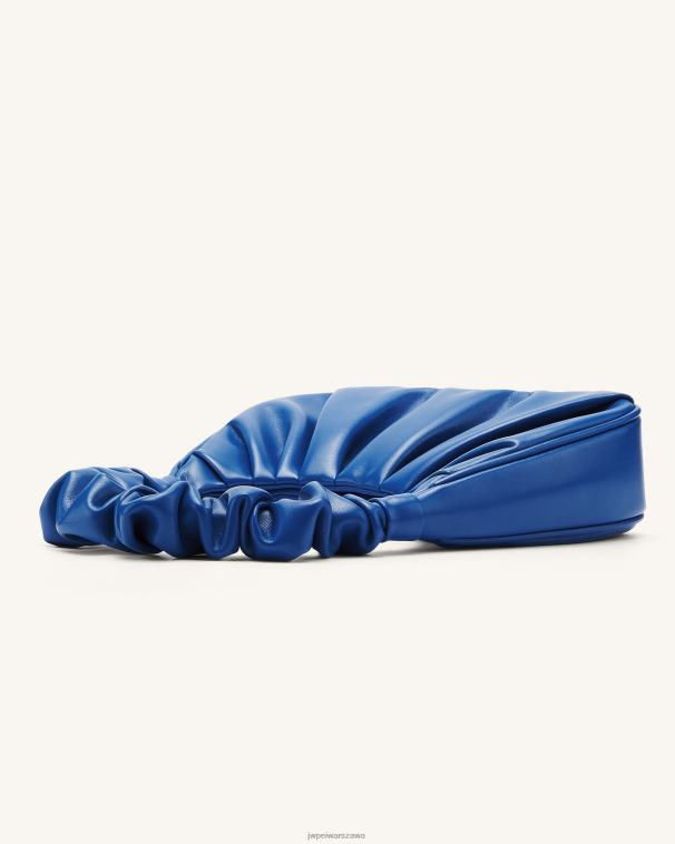 klasyczny niebieski gabbi ruched torebka hobo T06LV85 JW PEI torba na ramię