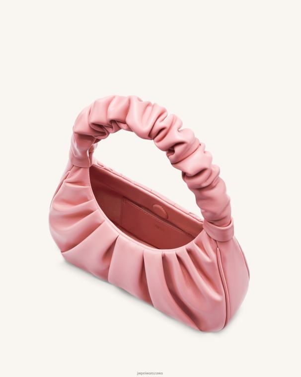koralowy migdał gabbi ruched torebka hobo T06LV83 JW PEI torba na ramię