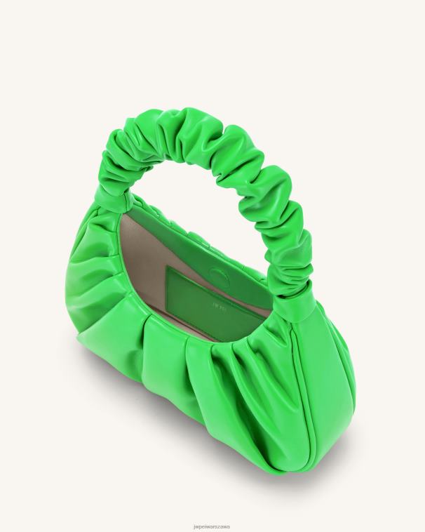 neonowa zieleń gabbi ruched torebka hobo T06LV137 JW PEI torba na ramię