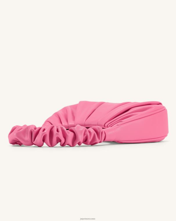 różowy gabbi ruched torebka hobo T06LV56 JW PEI torba na ramię