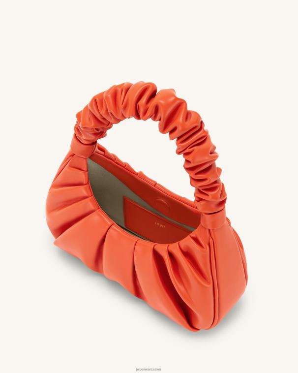 szkarłat gabbi ruched torebka hobo T06LV138 JW PEI torba na ramię